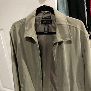 vintage clairborne men's water repellent jacket size L
